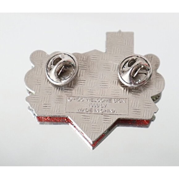 Vintage Las Vegas Harley Davidson Welcome Pin - Picture 2 of 2